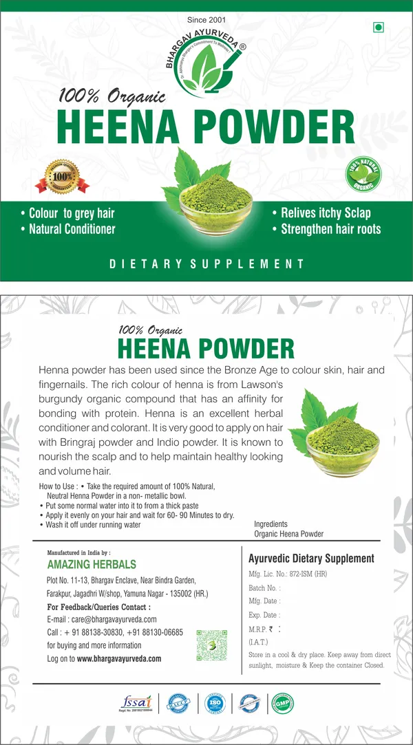 Dr._Bhargav'S_Heena_Powder_100_Gms_&_Bhringraj_Powder_100_Gms