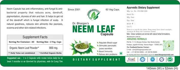 Dr._Bhargav'S_Madhu_Jeevan_Ras_500_Ml_&_Neem_Leaf_60_Capsules
