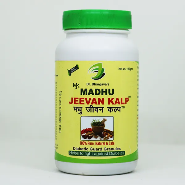 Dr.Bhargav’S_I_Madhu_Jeevan_Kalp_For_Diabetic_|_Diabetic_Guard_Granules_|_Regulate_Blood_Sugar_|_Fanki_|Pancreas_Tonic_|_Strengthen_I_Stress_Insulin_Producing_Beta_Cells_100_Gm