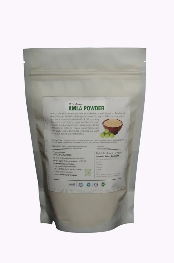 Dr.Bhargav’S_I_Natural_|_Radiance_|_Antioxidant_|_Got-Antacid_|_Strengthen_Digestive|_Flushes_Colon_Toxins_|_Heals_Mouth_Ulcer|_Cures_Acidity|_Eyesight_Enhancer_I_Organic_Amla_Powder_100_Gm