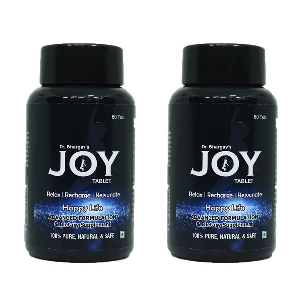 Dr.Bhargav’S_I_Joy_Tablet_For_Relax_I_Recharge_I_Rejuvenate_|Relieves_Stress_I_Calms_Mind|Fights_Stress|_Manage_Insomnia_|_Fights_Depression_When_Taken_Together_Femo_Turbo_Capsules|_60_Tablets_I_Pack_Of_2
