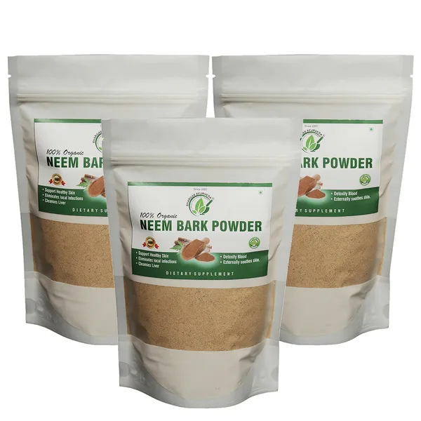 Dr.Bhargav’S_I_Neem_Bark_Powder_|_Support_Healthy_Skin_|_Cleanses_Liver_|Kills_Germs_I_Bacteria_I_Virus_|_Cures_Boils_I_Rashes|_Detoxify_Body_|Reduce_Viral_Load_|100_Gm_I_Pack_Of_3