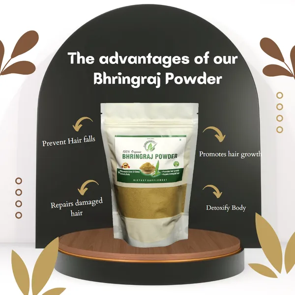Dr.Bhargava'S_I_Bhringraj_Powder|_Help_To_Promote_Hair_|_Skin_I_Hair_Supplement_I_100_Gm