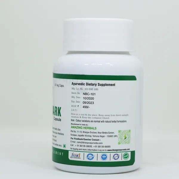 Dr.Bhargav’S_I_Neem_Bark_Capsules_|_Support_Healthy_Skin_|_Cleanses_Liver_|Kills_Germ_I_Bacteria_I_Virus_|_Cures_Boils_I_Rashes|_Detoxify_Body_|Reduce_Viral_Load_|60_Capsules