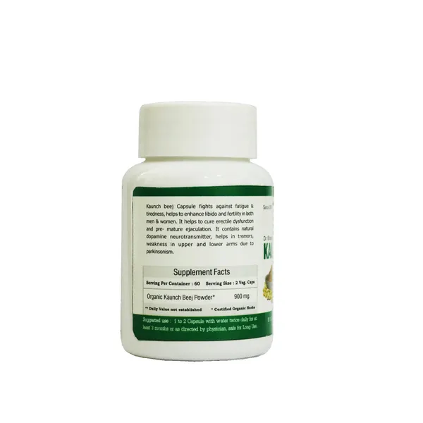Dr.Bhargav’S_I_Kaunch_Beej_Capsules_|_Fights_Fatigue_TIredness|_Hormone_L-Dopa_I_Serotonins_|_Medha-D_Capsules_I_Fertility_In_Both_Men_I_Nerve_Tonic_|_Premature_Ejaculation_|_Dysfunction|_60_Capsules
