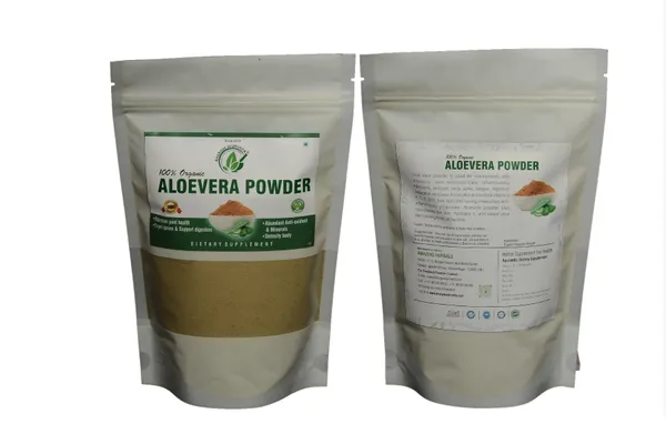 Dr.Bhargav’S_Aloe_Vera_Powder_Organic|Hair_I_Face_|Skin|No_Added_Chemicals|100_Gm