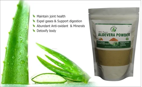 Dr.Bhargav’S_Aloe_Vera_Powder_Organic|Hair_I_Face_|Skin|No_Added_Chemicals|100_Gm