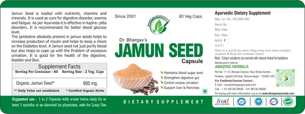 Dr.Bhargav’S_I_Jamun_Seed_Capsules_|_Maintains_Blood_Sugar_Level_|_Control_Excess_Urination_|_Support_Liver_I_Pancreas_|_Strengthen_Digestive_Got_|_60_Capsules