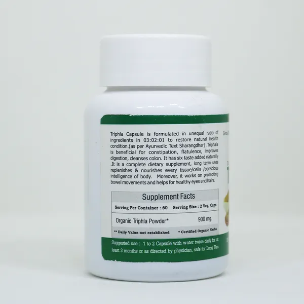 Dr.Bhargav’S_I_Triphala_Capsules_|_Vata_I_Pitta_I_Kapha_|_Digestion_I_Detoxifier|_Detox_Got_I_Body_|_Antioxidant_|_Acidity|_Nourishment_I_Tissue_I_Cells_I_Conscious_Intelligence_I_60_Capsules