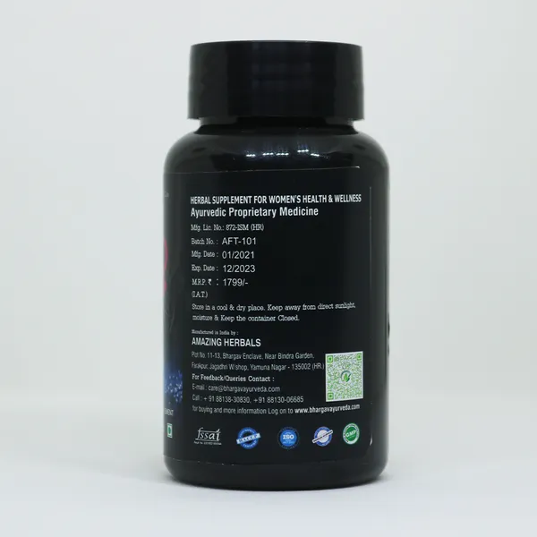 Dr.Bhargav’S_I_Femo_Turbo_I_Energy_Booster_|_Fatigue_Booster_Supplement_|Irregular_Periods_Treatment_|_Ayurvedic_I_Infertile_Women|_Supplement_Of_Thyroid_Weakness_|_Reproductive_Organs_|_60_Capsules