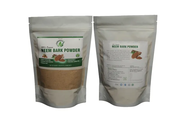 Dr.Bhargav’S_I_Neem_Bark_Powder_|_Support_Healthy_Skin_|_Cleanses_Liver_|Kills_Germs_I_Bacteria_I_Virus_|_Cures_Boils_I_Rashes|_Detoxify_Body_|Reduce_Viral_Load_|100_Gm