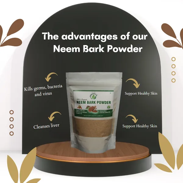 Dr.Bhargav’S_I_Neem_Bark_Powder_|_Support_Healthy_Skin_|_Cleanses_Liver_|Kills_Germs_I_Bacteria_I_Virus_|_Cures_Boils_I_Rashes|_Detoxify_Body_|Reduce_Viral_Load_|100_Gm