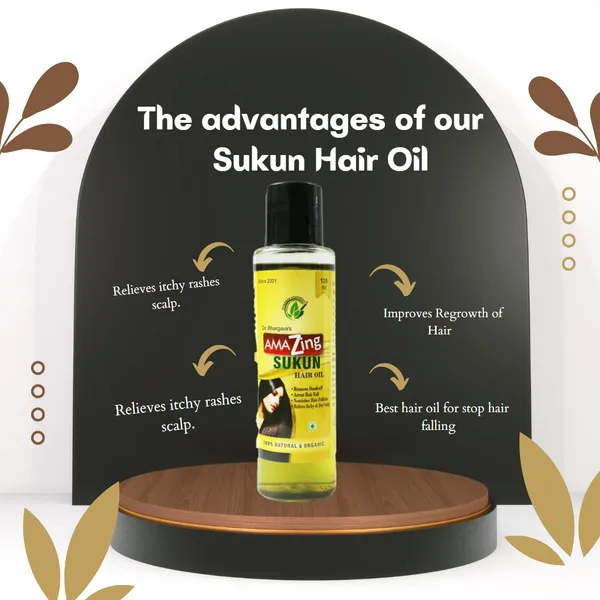 Dr.Bhargav’S_I_Sukoon_Hair_I_Hair_Growth_|_Hair_Fall_|_Improves_Regrowth_Of_Hair_|Dandruff_|120Ml