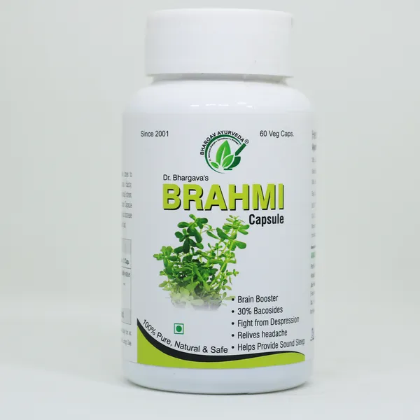 Dr.Bhargav’S_I_Brahmi_Capsule_|Brain_Booster_|_Headache_|_Brain_Nerve|_Heart_Weakness_I_Palpitation_I_Confusion_I_Nervousness_I_Arjun_Capsule_|Relieves_Stress_I_Depression_I_Relaxocalm|_60_Capsules