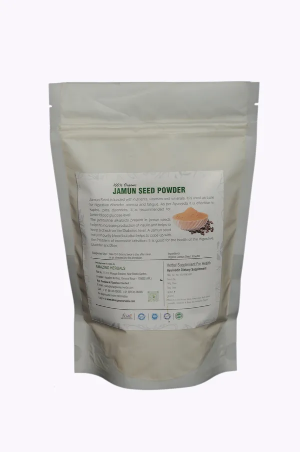 Dr.Bhargav’S_I_Jamun_Seed_Powder_For_Diabetes_|_Controlling_Blood_Glucose_Level_|Strengthen_Got|_100_Gm
