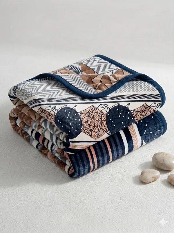 Blue_Geometric_AC_Blanket_Single_Bed_|_Soft_|_Lightweight_|_Velvety