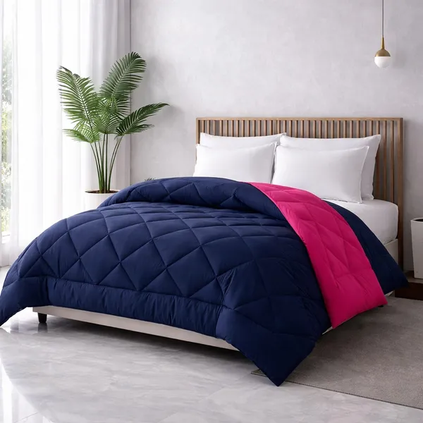 Comforter_170_Gsm_Blue_And_Pink_Reversible