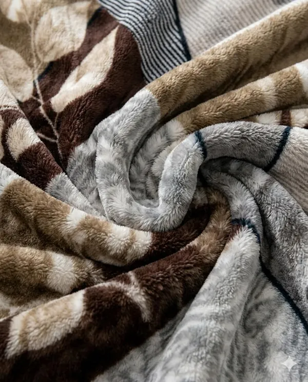 Cream_Flower_AC_Blanket_Single_Bed_|_Soft_|_Lightweight_|_Velvety
