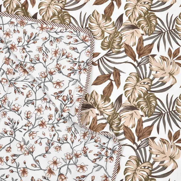 Dohar_Cotton_Brown_Flower_Reversible_Dohar_Soft