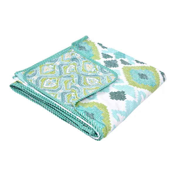 Dohar_Cotton_Reversible_Teal_Colour_Soft_Dohar