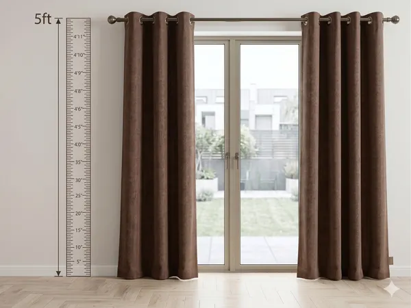 Plain_Brown_Texture_Curtain_|_Pack_Of_2_|_Premium_Quality_|_Texture_Pattern_|_Sr-52