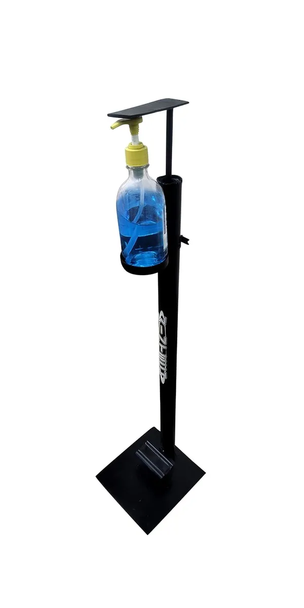 Hand_Sanitizer_Dispenser_Floor_Stand_With_Adjustable_Tray_Touch_Less