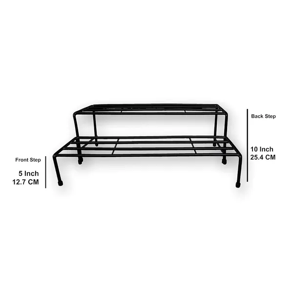 Heavy_With_Rubberized_Base_2_Step_Planter_Pot_Stand_For_Home_Decor_Outdoor_Garden