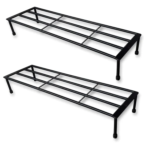 Iron_Lands_Heavy_With_Rubberized_Base_Flower_Pot_Plant_Stand_29_Inches_Indoor_Outdoor_For_Home_Garden_Balcony_Living_Room_Decor_2