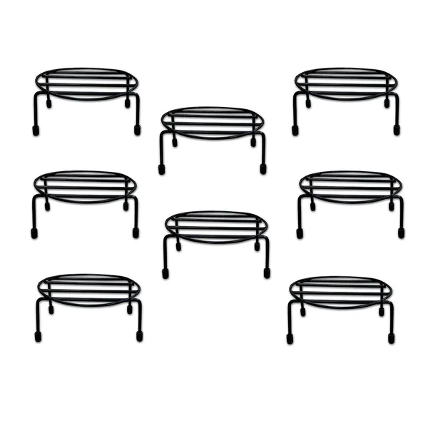Iron_Lands_Metal_Round_Indoor_Outdoor_Flower_Pot_Plant_Stand_For_Home_Garden_Balcony_Living_Room_Decor_Pack_Of_8