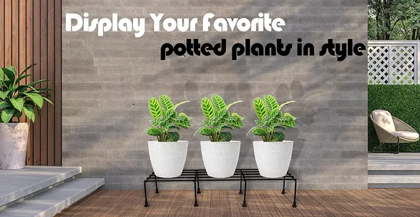 Iron_Lands_Sturdy_With_Rubberized_Base_Planter_Flower_Pot_Plant_Gamla_Stand_24_Inches_Indoor_Outdoor_For_Home_Garden_Balcony_Terrace_Living_Room_Decor_Pack_Of_2