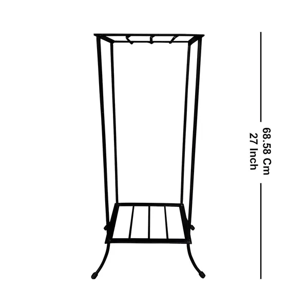 Iron_Lands_2_Tier_Heavy_With_Rubberized_Base_Multipurpose_Shelf_Water_Dispenser_Planter_Pot_Gamla_Stand_For_Indoor_Outdoor_Garden_Balcony_Living_Room_Home_Decor