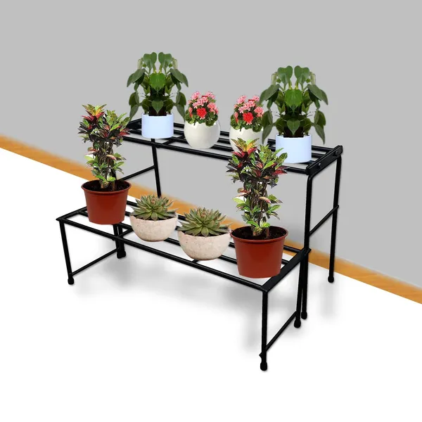 Iron_Lands_Heavy_Long_2_Step_Stand_For_Multiple_Plants_And_Pots_Stand_Indoor_Shelf_Holder_Rack_Gardening_Stand_Indoor_Outdoor