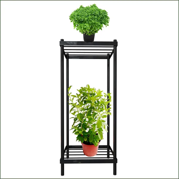 Iron_Lands_Sturdy_2_Tier_Plant_Stand_For_Balcony_Flower_Pot_Stand_For_Indoor_Outdoor_Black_27_Inch_Height