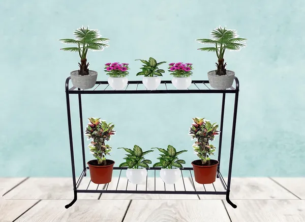Iron_Lands_2_Rack_Indoor_Outdoor_Plant_Pot_Stand_With_Scratchless_Base_For_Garden_Balcony_Home_Living_Room_Decor