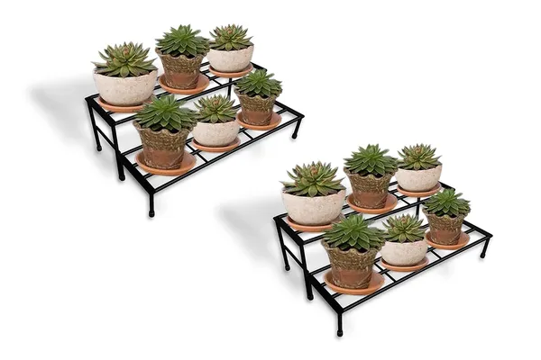 Iron_Lands_Heavy_With_Rubberized_Base_2_Step_Planter_Pot_Stand_For_Home_Decor_Indoor_Balcony_Outdoor_Garden_Set_Of_2_Pcs