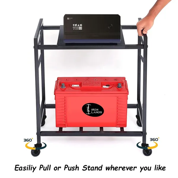 Iron_Lands_2_Tier_Ups_Stand_For_Home_And_Office_Metal_Inverter_Trolley_With_Wheels_Battery_Stand_Trolley_Inverter_Cabinet_With_Shelf