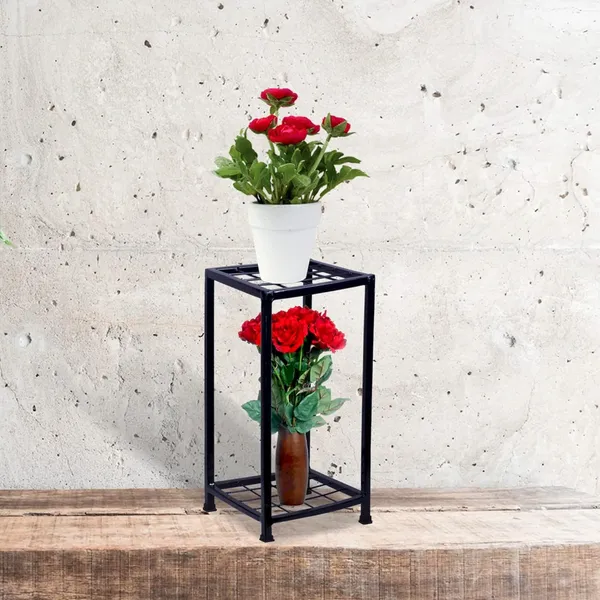 Iron_Lands_Solid_2_Tier_Indoor_Outdoor_Display_Accessories_Plant_Pot_Stand_Premium_Strong_Flower_Gamla_Shelf_Rack_For_Garden_Balcony_Home_Living_Room_Decor