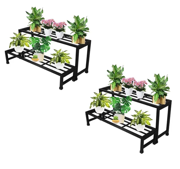 Iron_Lands_Hd_Fixed_2_Step_Indoor_Outdoor_Plant_Pot_Stand_Premium_Strong_Decorative_Display_Flower_Gamla_Shelf_Rack_For_Garden_Balcony_Home_Living_Room_Decor_Set_Of_2_Pcs
