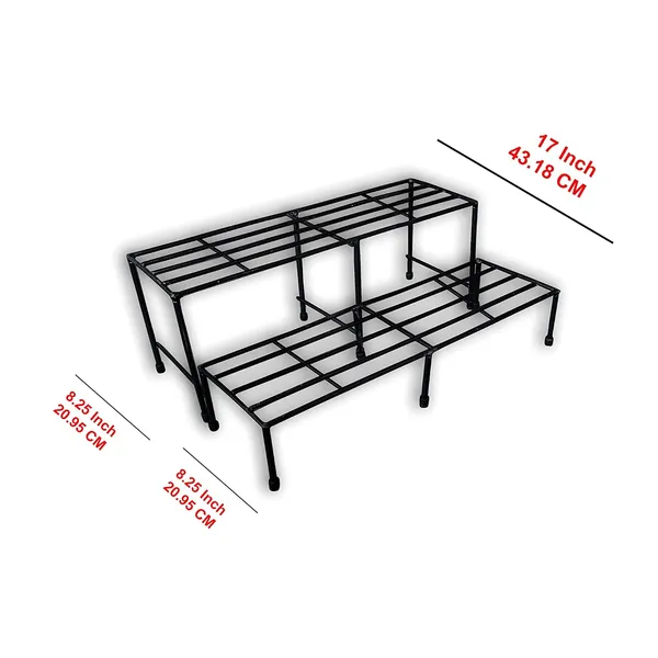 Iron_Lands_Sturdy_Metal_Planter_Stand_Plant_Stand_For_Pots_Outdoor_Plant_Stand_Black_Cuba_2_Step_Stand