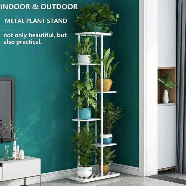Iron_Lands_Solid_7_Potted_Premium_Plant_Stand_Multiple_Tier_European_Style_Flower_Pot_Holder_Shelves_Planter_Rack_Organizer_Display_For_Indoor_Outdoor_Garden_Balcony_Home_Decor_Solid_7_Pot_White