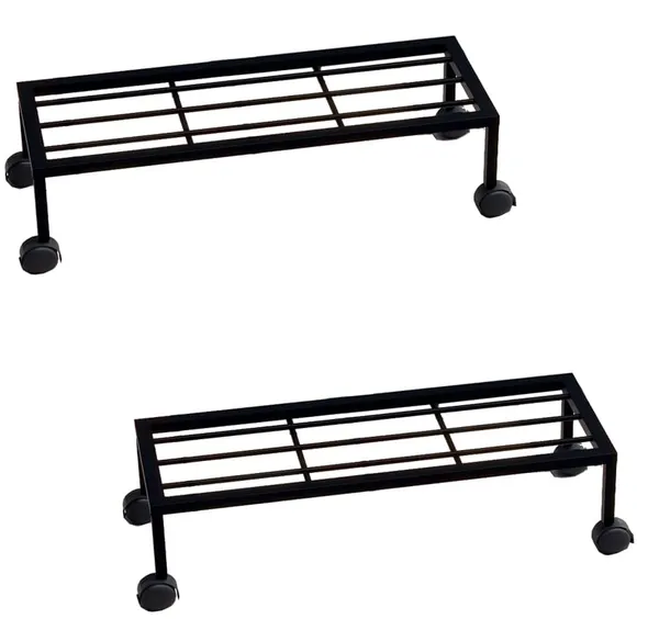 Iron_Lands_Metal_Elegance_Pot_Stand_With_Wheels_For_Indoor_Outdoor__Strong_Plant_Flower_Gamla_Rack_For_Garden_Balcony_Home_Living_Room_Decor_Elegant_Pot_Stand_With_Wheels_Pack_Of_2
