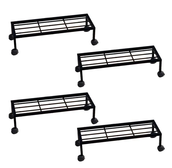 Iron_Lands_Elegance_Pot_Stand_With_Wheels_For_Indoor_Outdoor__Strong_Plant_Flower_Gamla_Rack_For_Garden_Balcony_Home_Living_Room_Decor_Elegant_Pot_Stand_With_Wheels_Pack_Of_4