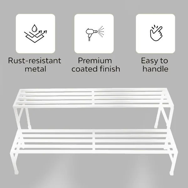 Iron_Lands_Oak_2_Step_3_Feet_Spectacular_Heavy_Duty_Metal_Stand_Plant_Stands_Display_Rack_For_Indoor_Outdoor_Perfect_For_Your_Home_And_Garden_Decor_94_Cm_Long_Oak_2_Step_37_Inch_White