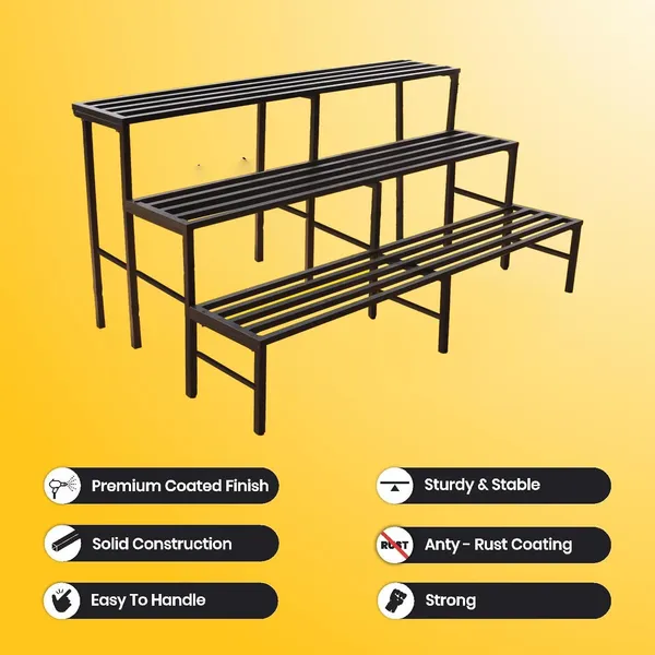 Iron_Lands_Oak_37_Inch_3_Step_3_Feet_Spectacular_Heavy_Duty_Metal_Plant_Stands_Display_Rack_For_Indoor_Outdoor_Perfect_For_Your_Home_Balcony_And_Garden_Decor_Oak_3_Step_37_Black