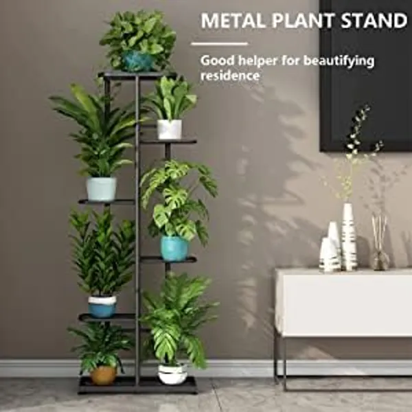 Iron_Lands_Solid_7_Pot_Premium_Plant_Stand_Multiple_Tier_European_Style_Flower_Pot_Holder_Shelves_Planter_Rack_Organizer_For_Indoor_Outdoor_Display_Garden_Balcony_Home_Decor_Black