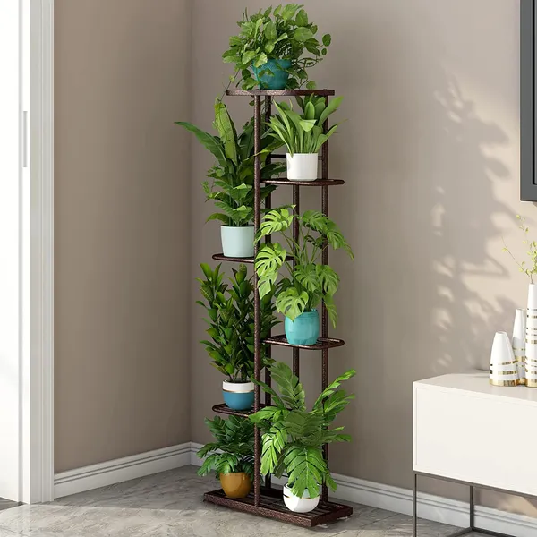 Iron_Lands_Solid_7_Pot_Premium_Plant_Stand_Multiple_Tier_European_Style_Flower_Pot_Holder_Shelves_Planter_Rack_Organizer_For_Indoor_Outdoor_Display_Garden_Balcony_Home_Decor_Black
