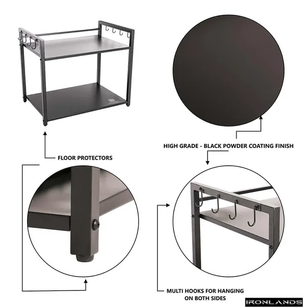 Iron_Lands_Metal_Countertop_2_Tier_Microwave_Oven_Rack_Organizer_Multipurpose_With_Hooks_Counter_Top_Storage_Organizer_Dish_Rack_For_Kitchen_Cabinet