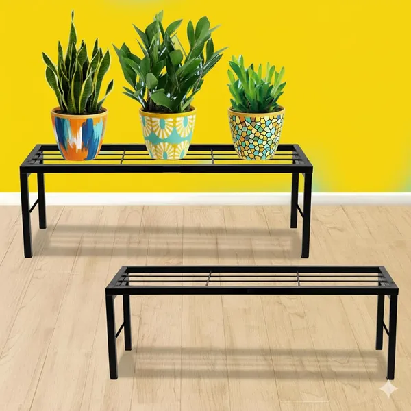 Iron_Lands_Elegance_High_Step_Stand_Premium_Indoor_Outdoor_Flower_Pot_Holder_Shelf_Multiple_Display_Unit_Planter_For_Patio_Garden_Balcony_Home_Decor_Pack_Of_2_Black