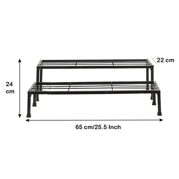 Iron_Lands_Elegance_2_Step_Pot_Stand_Premium__Indoor_Outdoor_Multiple_Flower_Pot_Holder_Shelf_Planter_Display_For_Patio_Garden_Balcony_Home_Decor_Black