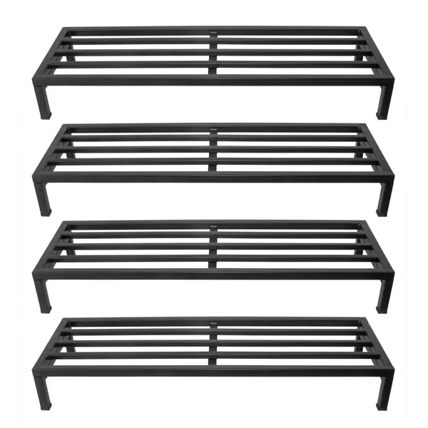 Iron_Lands_Oak_Pot_Stand_26_Inch_For_Indoor_Outdoor_Multiple_Pots_Heavy_Cemented_Plant_Stand_Premium_Strong_Flower_Gamla_Shelf_Rack_For_Garden_Balcony_Home_Living_Room_Decor_Pack_Of_4_Black